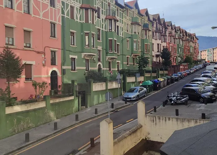 Проживание в семье Central Room Бильбао